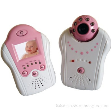 2.4GHz Wireless Camera Voice Control Baby Monitor with 1.5 Inch TFT Screen